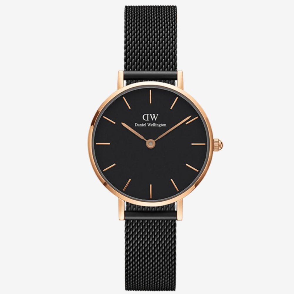 Women's Daniel Wellington Petite Ashfield Watch Rose Gold
